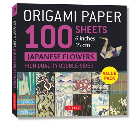 Origami Paper 100 Sheets Japanese Flowers 6 (15 CM) by Tuttle Studio