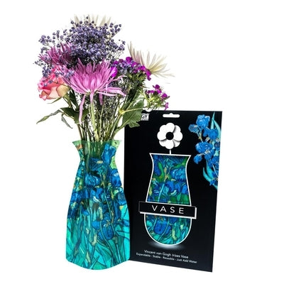 Vincent Van Gogh Irises Vase in Retail Packaging by Modgy