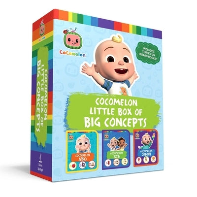 Cocomelon Little Box of Big Concepts (Boxed Set): Cocomelon Abcs; Cocomelon 123s; Cocomelon Colors by Various