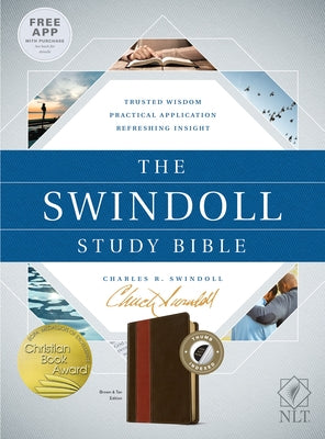 The Swindoll Study Bible NLT, Tutone by Tyndale