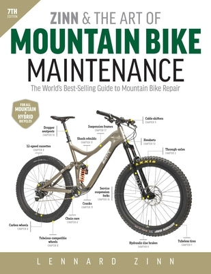 Zinn and the Art of Mountain Bike Maintenance, 7th Edition: The World's Best-Selling Guide to Mountain Bike Repair by Zinn, Lennard