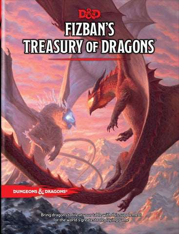 D&d Fizbans Treasury of Dragons Hc by Wizards of the Coast