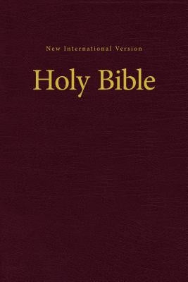 NIV, Value Pew and Worship Bible, Hardcover, Burgundy by Zondervan