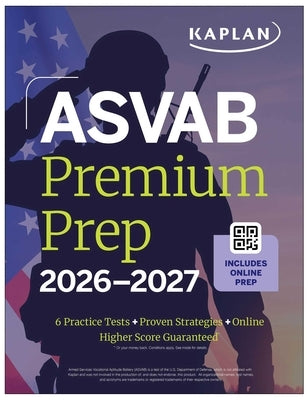 ASVAB Premium Prep 2026-2027 by Kaplan Test Prep