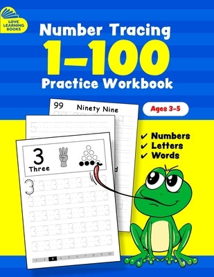 Number Tracing Book for Preschoolers and Kids: Learn Numbers and Math Activity Book for Kids 3-5, Kindergarten, Homeschool and Preschoolers by Turner