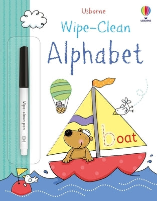 Wipe-Clean Alphabet: A Kindergarten Readiness Book for Kids by Greenwell, Jessica