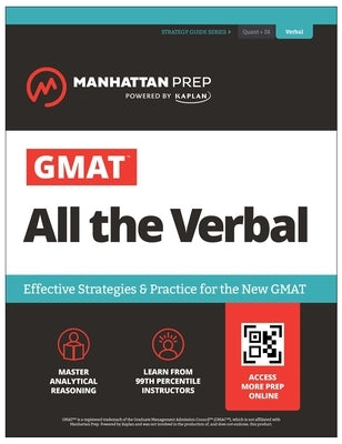 GMAT All the Verbal by Manhattan Prep