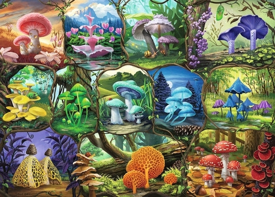 Beautiful Mushrooms 1000 PC Puzzle by Ravensburger