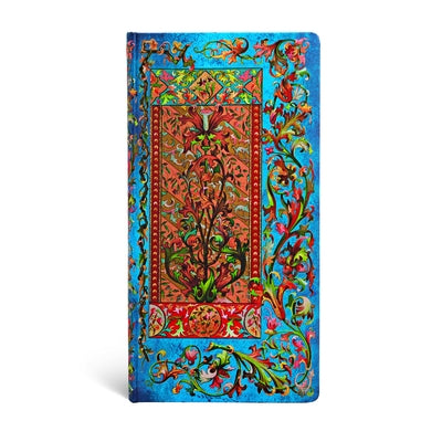 Delphine Hardcover Journals Slim 176 Pg Lined Florentine Cascade by Paperblanks Journals Ltd