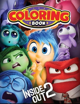 Inside 0ut 2 the coloring book: Inside 0ut Ultimate coloring book for all ages by Inside Out 2., Coloring Book