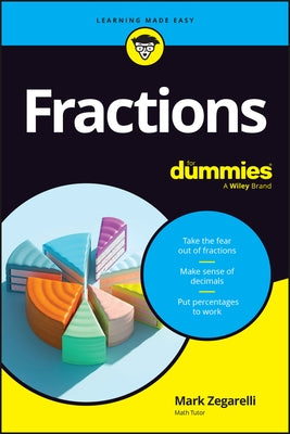 Fractions for Dummies by Zegarelli, Mark