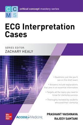Critical Concept Mastery Series: ECG Cases by Healy, Zachary