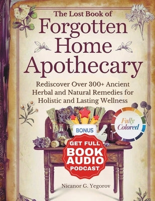 The Lost Book of Forgotten Home Apothecary: Rediscover Over 300+ Ancient Herbal and Natural Remedies for Holistic and Lasting Wellness by G. Yegorov, Nicanor