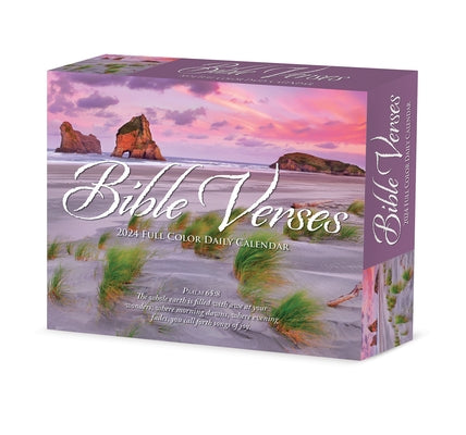 Bible Verses 2024 6.2 X 5.4 Box Calendar by Willow Creek Press