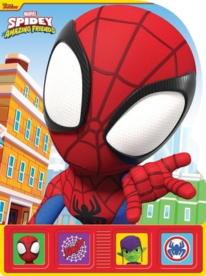 Disney Junior Marvel Spidey and His Amazing Friends: Spidey! Sound Book [With Battery] by Pi Kids