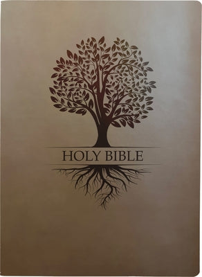 Kjver Family Legacy Holy Bible, Large Print, Coffee Ultrasoft: (King James Version Easy Read, Red Letter, Brown) by Whitaker House