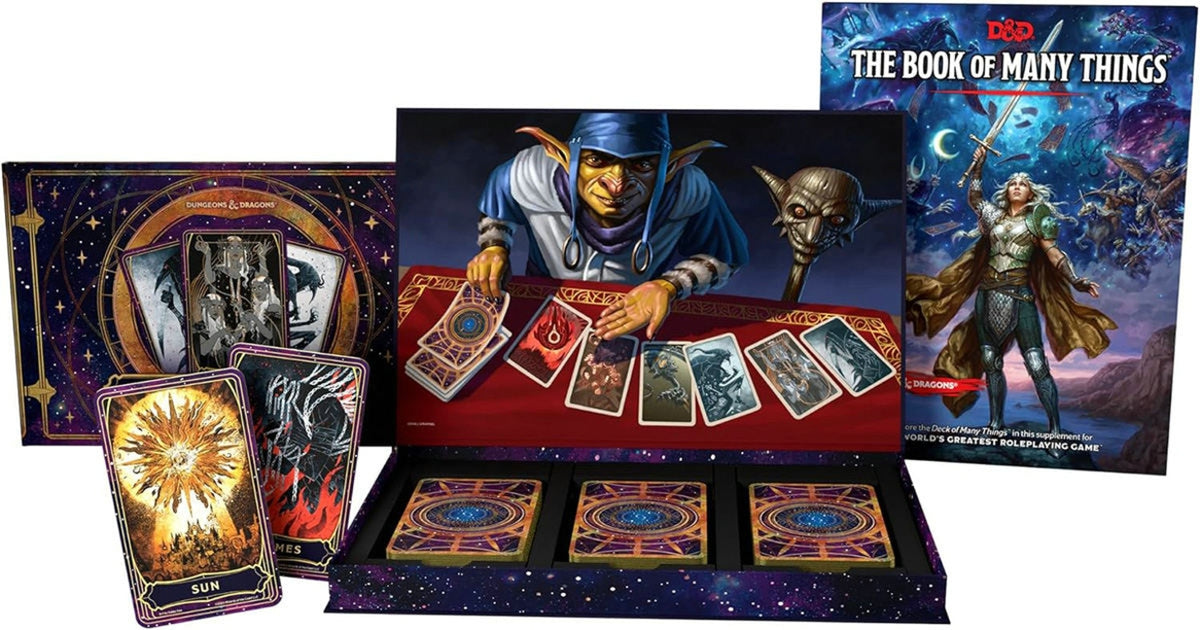 D&d Deck of Many Things Hc by Wizards of the Coast