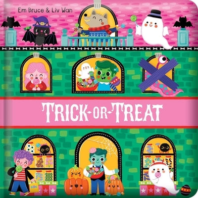 Trick or Treat: Padded Board Book: Picture Storybook by Bruce, Em