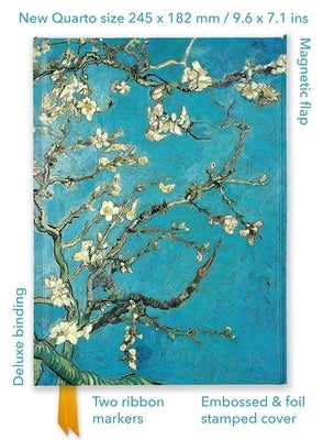 Vincent Van Gogh: Almond Blossom (Foiled Quarto Journal) by Flame Tree Studio