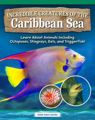 Incredible Creatures of the Caribbean Sea: Learn about Animals Including Octopuses, Stingrays, Eels, and Triggerfish! by Leavitt, Amie Jane