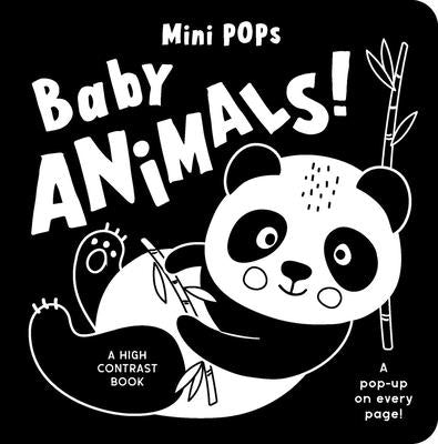 Mini Pops: Baby Animals!: A High Contrast Pop-Up Book by Lake Press