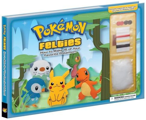 Pokemon Felties: How to Make 16 of Your Favorite Pokemon by Press, Pikachu