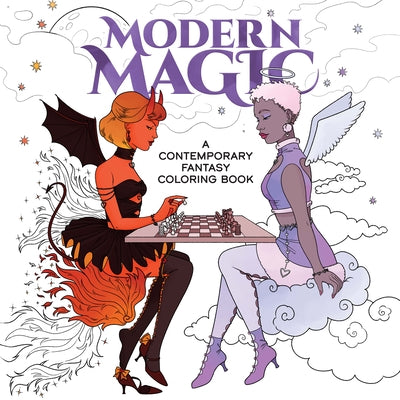 Modern Magic: A Contemporary Fantasy Coloring Book by Bidault, Ana