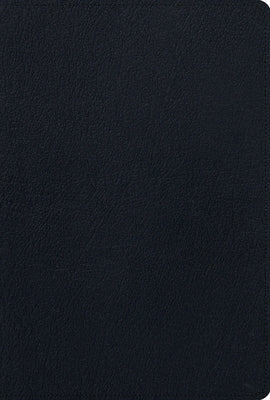 ESV Men's Study Bible (Genuine Leather, Black) by 