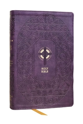 Nrsvce Sacraments of Initiation Catholic Bible, Purple Leathersoft, Comfort Print by Catholic Bible Press