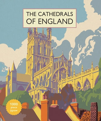 Cathedrals of England Jigsaw: 1000 Piece Jigsaw Puzzle by Cook, Brian