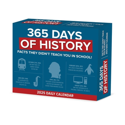 365 Days of History 2025 6.2 X 5.4 Box Calendar by Willow Creek Press