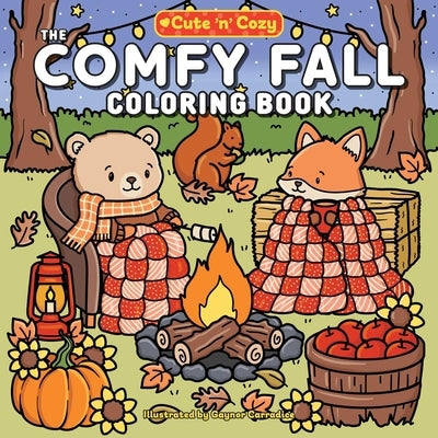 The Comfy Fall Coloring Book by Carradice, Gaynor