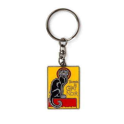 Keychain - Chat Noir - Théophile Steinlen by Today Is Art Day