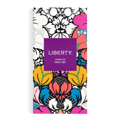 Liberty Paint-In Print Set by Galison