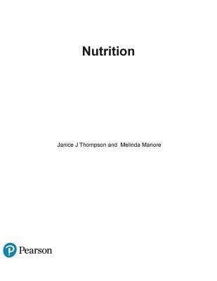 Nutrition: An Applied Approach by Thompson, Janice J.