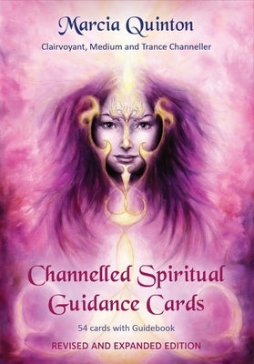 Channelled Spiritual Guidance Cards: 54 Cards with Guidebook by Quinton, Marcia