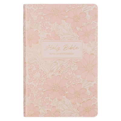 KJV Bible Deluxe Gift Faux Leather, Pink by Christian Art Gifts