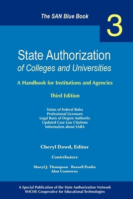 State Authorization of Colleges and Universities by Contreras, Alan