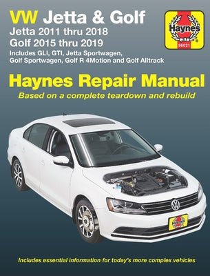 Volkswagen Jetta 2011-18 & Golf 2015-19 by Haynes, J. H.