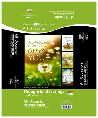 Thoughtful Greetings - Boxed Cards - All Occasion - - KJV by Warner Press