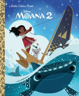 Disney Moana 2 Little Golden Book by Fuga, Paula