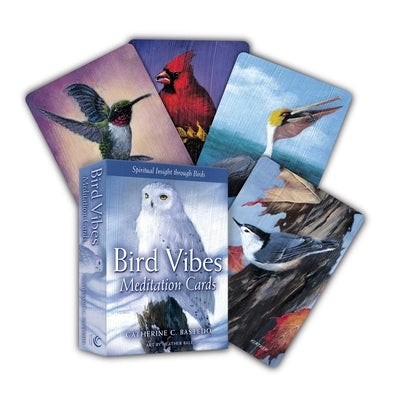 Bird Vibes Meditation Cards: Spiritual Insight Through Birds (a 54-Card Deck and Guidebook) by Bastedo, Catherine C.