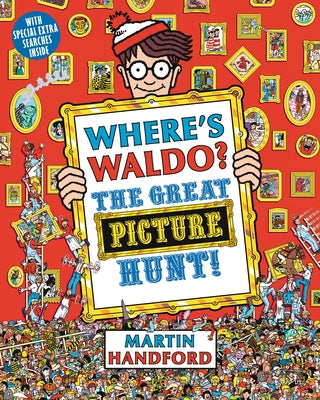 Where's Waldo? the Great Picture Hunt!: (A Hidden Object Activity Book Including Stickers, Spot-The-Difference Spreads, Search & Find Puzzles, & More by Handford, Martin