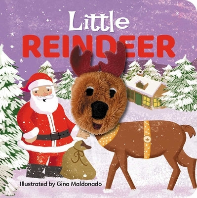 Little Reindeer: Finger Puppet Book: Board Book with Finger Puppet by Maldonado, Gina
