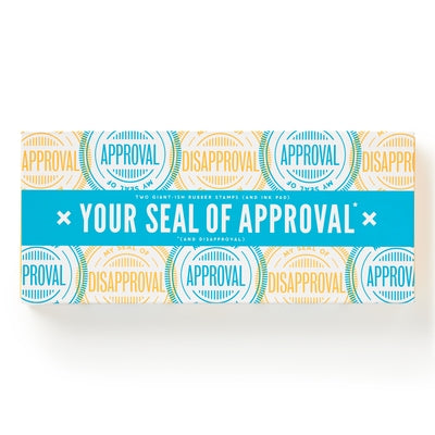 Your Seal of Approval Stamp Set by Brass Monkey, Brass