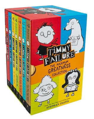 Timmy Failure: The Maximum Greatness Collection: Books 1-7 (Complete Box Set) by Pastis, Stephan