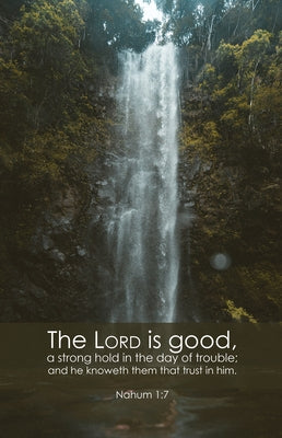 General Worship Bulletin: Lord Is Good (Package of 100): Nahum 1:7 (Kjv) by Broadman Church Supplies Staff