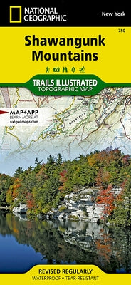 Shawangunk Mountains Map by National Geographic Maps