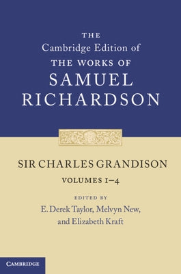 Sir Charles Grandison 4 Volume Set by Richardson, Samuel