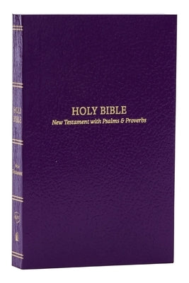 Kjv, Pocket New Testament with Psalms and Proverbs, Purple Softcover, Red Letter, Comfort Print by Thomas Nelson
